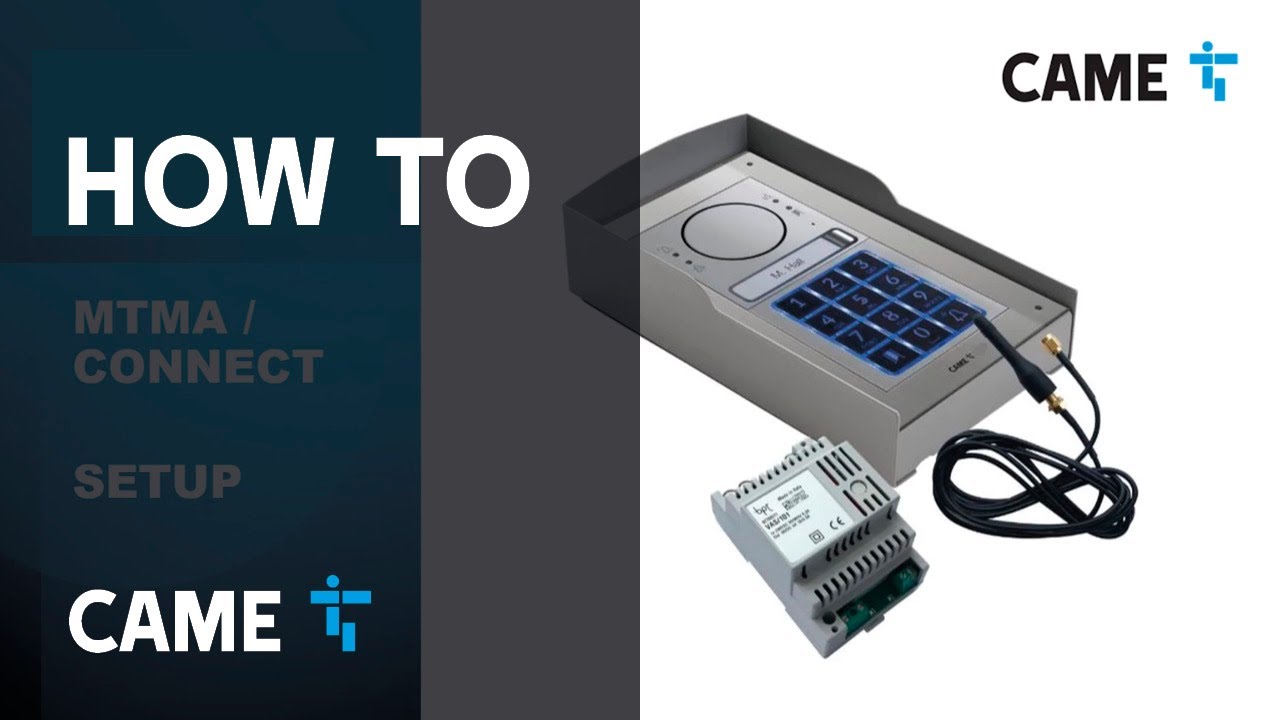 COME CONFIGURARE LE REGOLE DI CONTROLLO ACCESSI IN UNA TARGA CITOFONICA MTMA/CONNECT 4G DI CAME