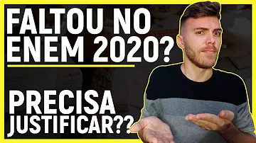 O que acontece se eu não justificar a falta no Enem?