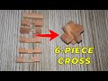 Comment rsoudre le puzzle croix en bois de 6 pices
