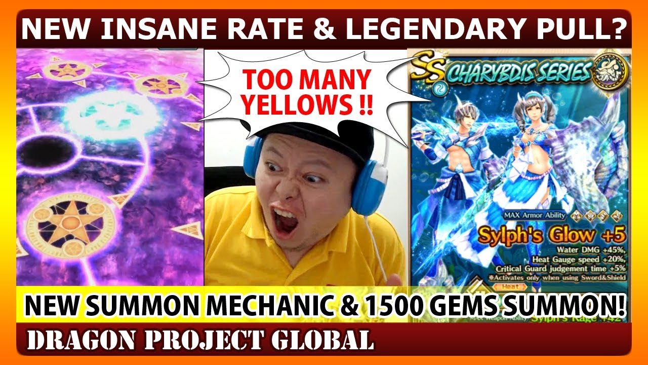 dragon project  Update  SHOCKED! Legendary Pull? New Summon Mechanic Super Generous? 1500 Gems Summon (Dragon Project)