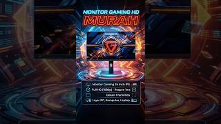 Monitor Gaming HD Murah Layar Lebar PC #monitorgaming #monitorpc #monitor24inch #monitorips #layarpc