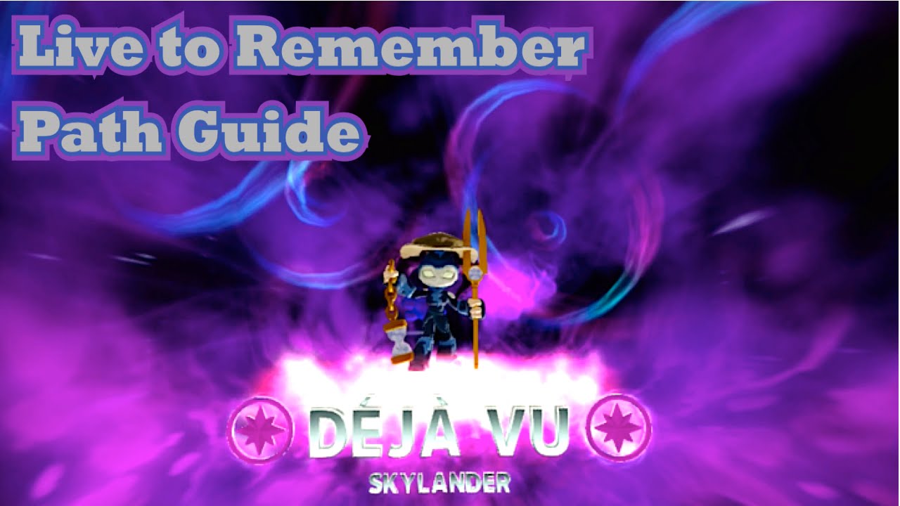 Skylanders Trap Team - Deja Vu - Live to Remember Path Guide