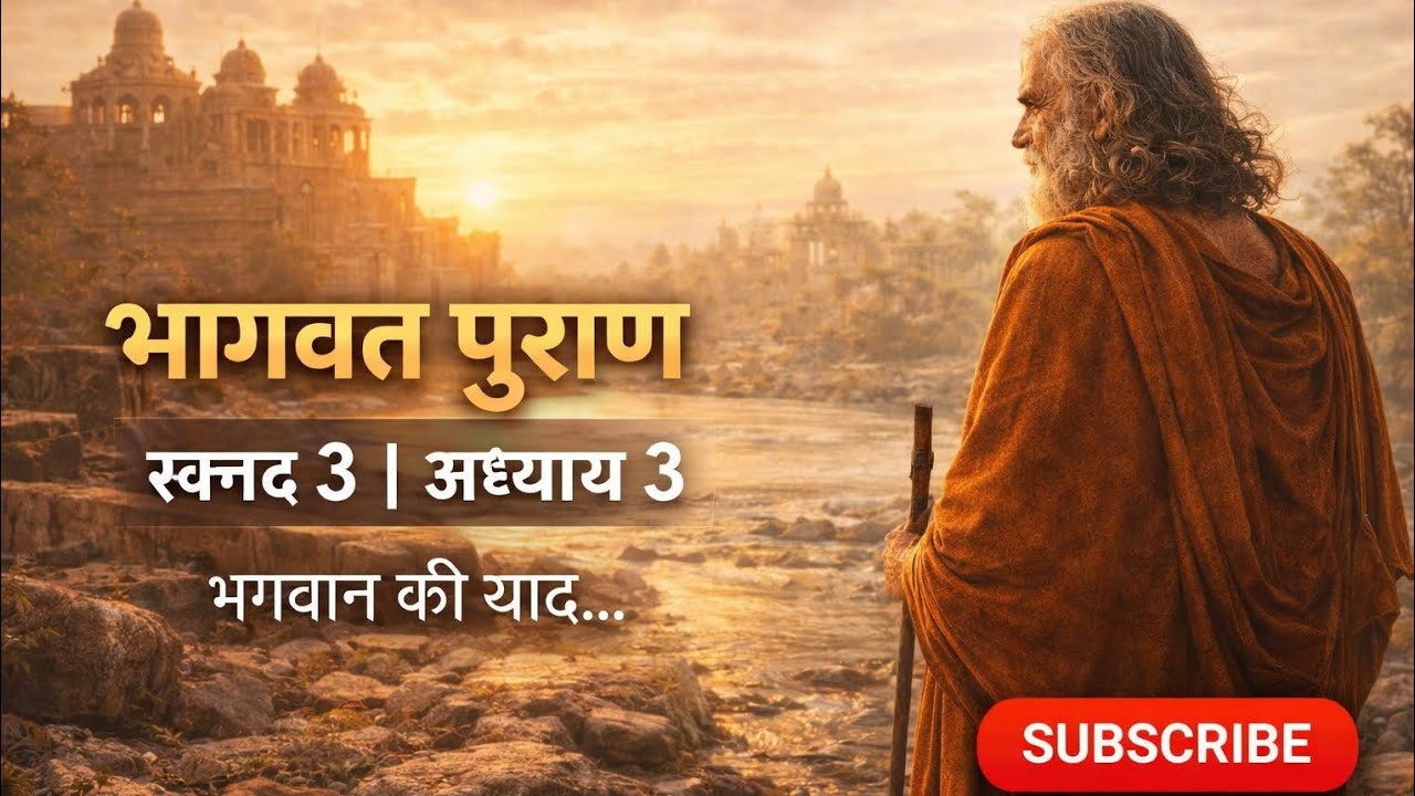 भगवान के बिना द्वारका कैसी हो गई?  उद्धव की कथा भागवत अध्याय 3