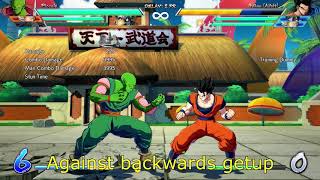 DBFZ ► Piccolo x Frieza Assist meterless OKI setup on soft knockdown