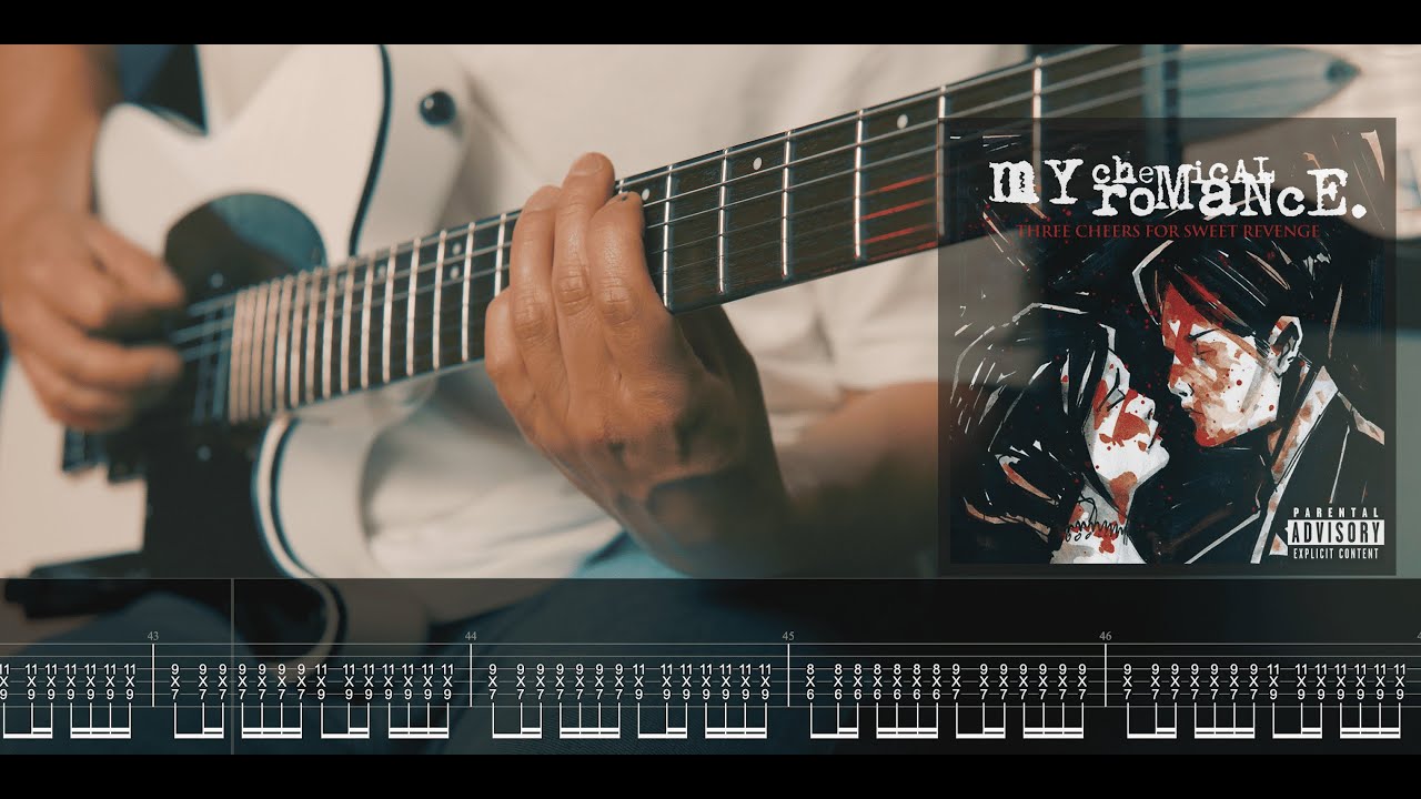 My Chemical Romance - Helena (Guitar Cover With Tabs)