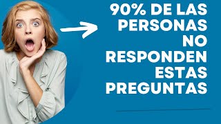 ¿Puede usted responder estar preguntas?, entonces mida su agilidad mental