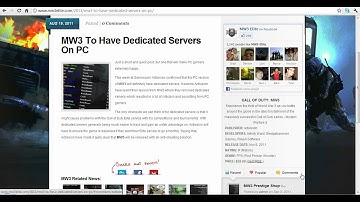 Modern Warfare 3 - Dedicated Servers for PC