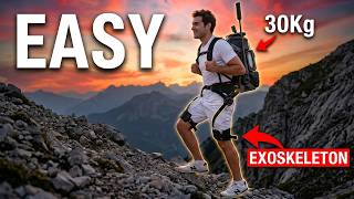 Carrying Heavy Gear Up a Mountain Just Got Easy! Hypershell X Ultra S Exoskeleton