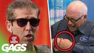 Almost Broke His Hand! | Just for Laughs Compilation