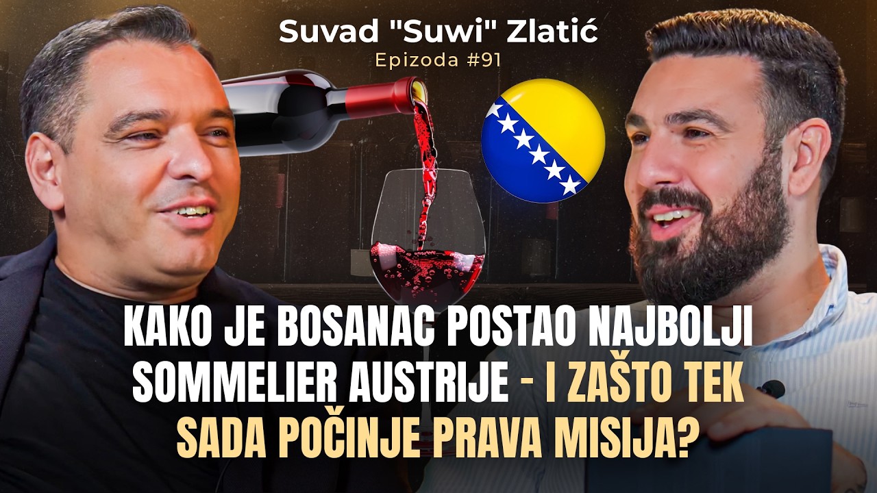Suwi Zlatić: Jedan od najboljih sommeliera sa ovih prostora bez filtera! Probali smo vino od 500 €