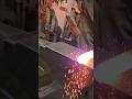 Pointing a bar #forgedfromiron #welding #forging #medievalblacksmith #blacksmith #forge