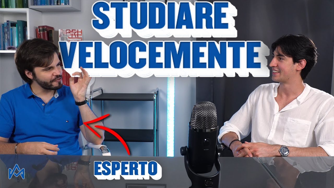 Come STUDIARE VELOCEMENTE con @alessandrodeconcini-adc - Metodo di studio