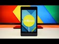 Android 5.0 Lollipop on Nexus 7
