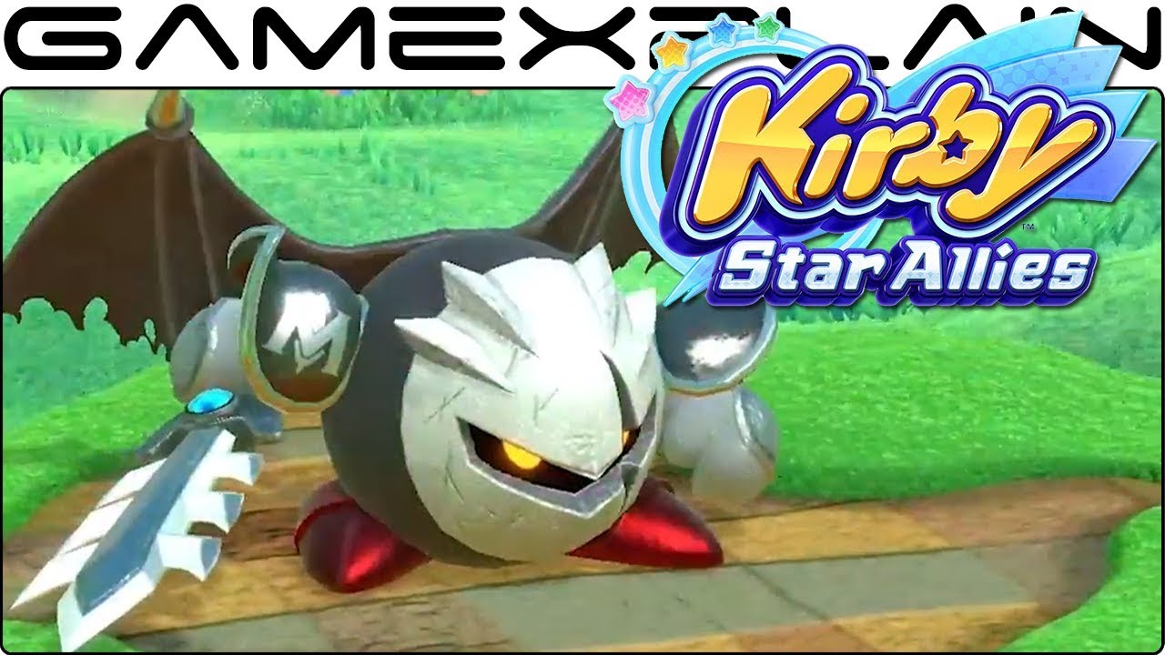 Kirby Star Allies - Dark Meta Knight Overview Trailer (More Moves!) -  YouTube
