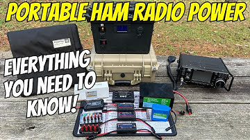Everything You Need To Know About Portable Ham Radio Power But Were Afraid To Ask