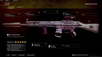 C58 Warzone Meta Build Attachments Class Setup Vanguard Season 2