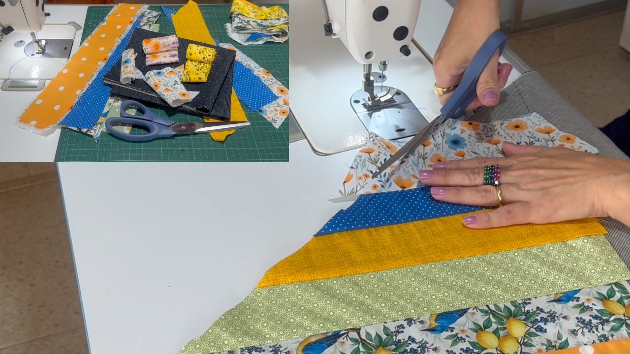 Bora Transformar esses RETALHOS em Faixas de Tecidos num Tapete Maravilhoso? Muito FÁCIL!!