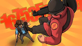 What Is The Highest (& Lowest) Possible Damage Soldier Can Do In TF2?
