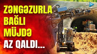 Zəngəzurla Bağlı Müjdəli̇ Xəbər Nəhəng Dağlar Yarılır, Naxçıvana Belə Yol Açılır Tari̇xi̇ Anlar