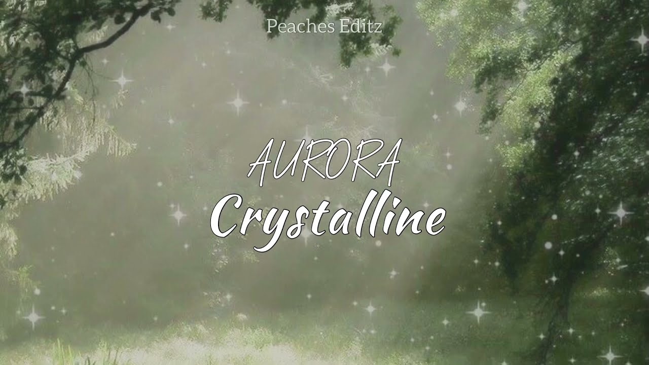 [Lyrics/Tradução PT-BR] AURORA - Crystalline (unreleased)
