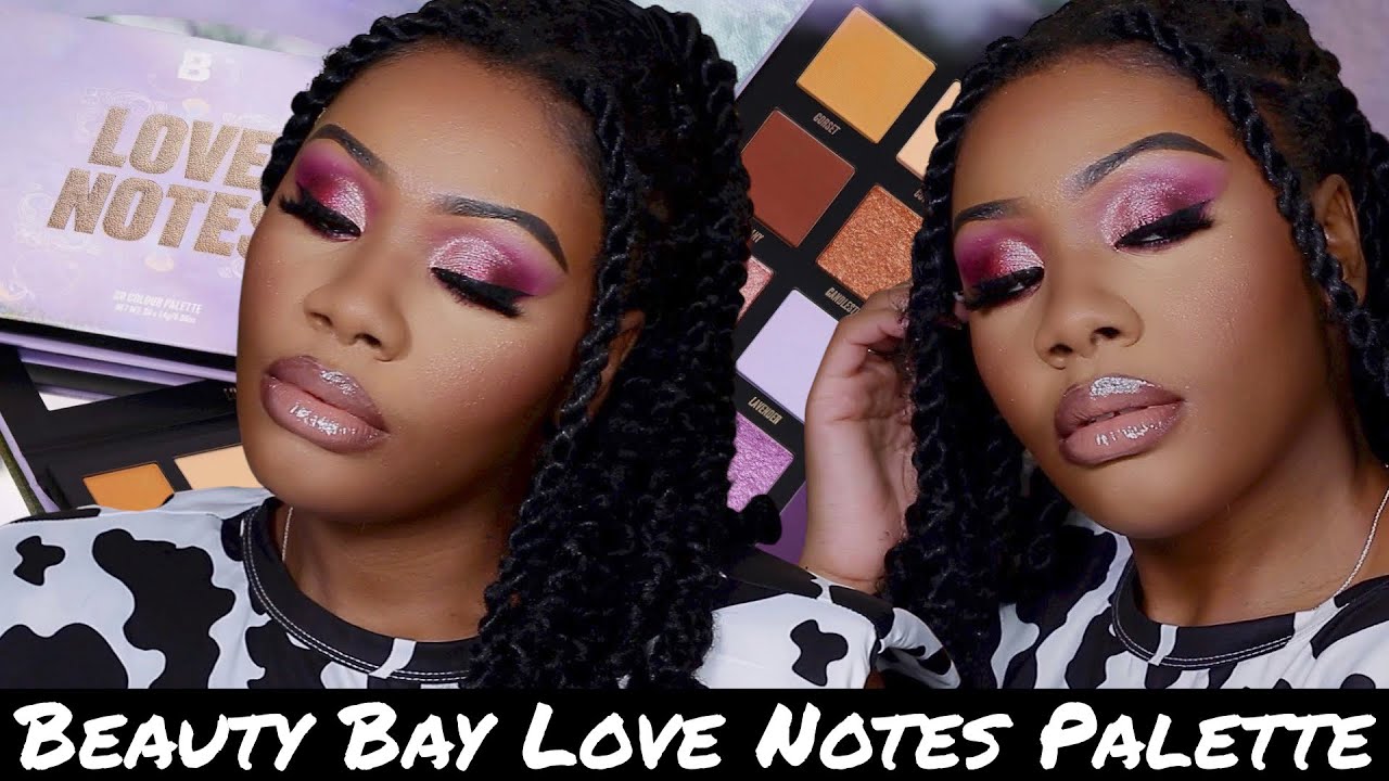 BEAUTY BAY LOVE NOTES PALETTE REVIEW | SWATCHES INCLUDED | ASK WHITNEY