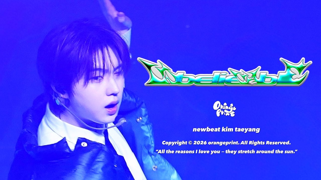 [4K] 260215 NEWBEAT CONCERT in Suwon 'Unbelievable' 뉴비트 김태양 직캠 | NEWBEAT KIMTAEYANG FanCam