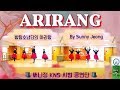 Arirang  bts   improver  line dance demo  teach  kns  