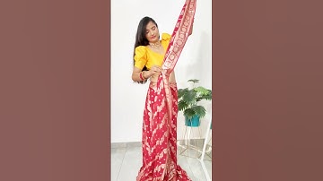 Saree Draping Tutorial #rekhamishra #drape #saree #sareedraping #sareewearing #fashion #sareeting