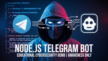 How to Create Telegram Bot with Node.js | Full Tutorial (Educational Purpose Only)