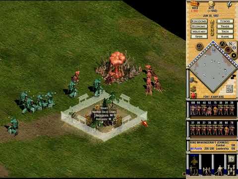 Seven Kingdoms II - MrW vs Fryhtan Very High Aggressive 1440P #5