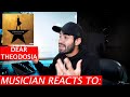 Dear Theodosia - Hamilton - Musician Reaction