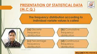 PRESENTATION OF STATISTICAL DATA MCQ-1 BY DR KUNAL KHATRI #STATISITICAL #PRESENTATION #DATA #MCQ