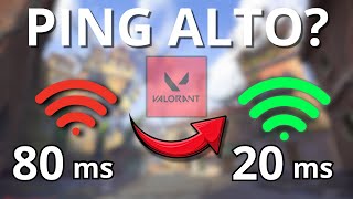 Como BAJAR el PING en VALORANT ✅ | Solucion Real (2026)