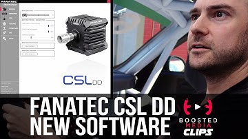 Fanatec CSL DD New Software Overview