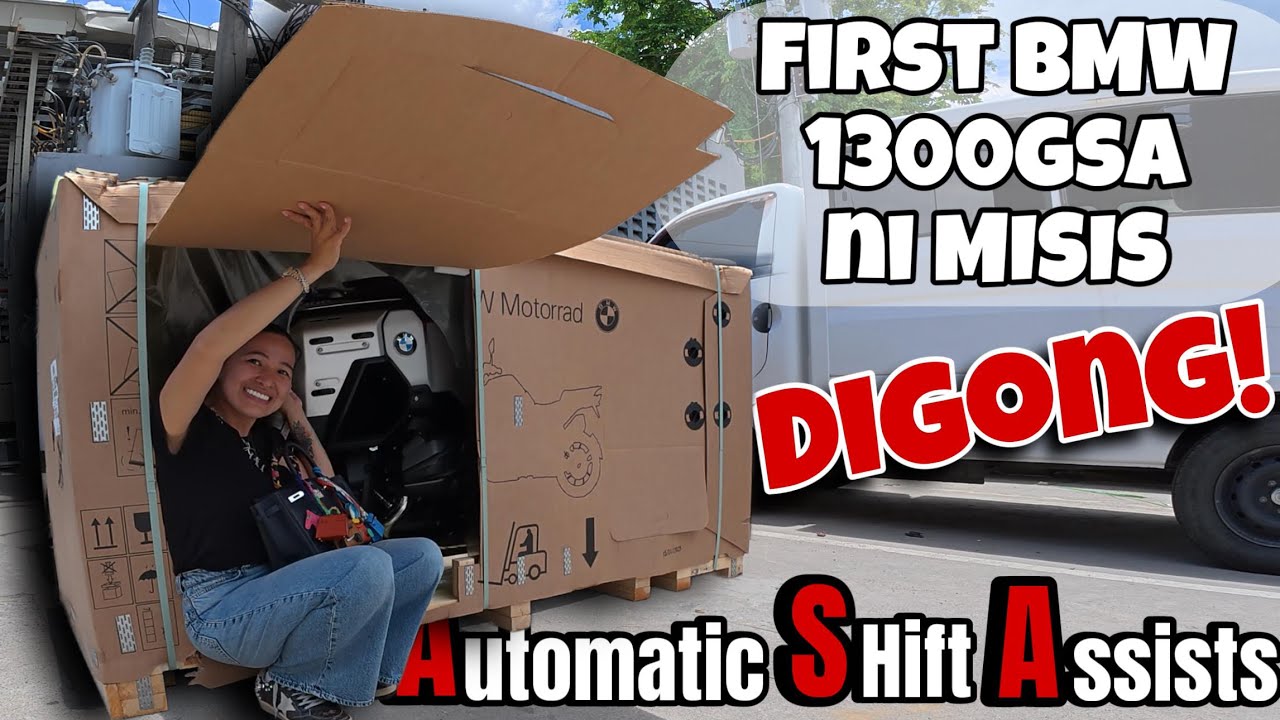 FIRST BMW 1300 GSA NI ELLA MAX, NAKA AUTOMATIC SHIFT ASSIST SI DIGONG