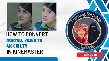 How to Convert Normal video to 4K video in Kinemaster | Kinemaster 4K video Editing Tutorial
