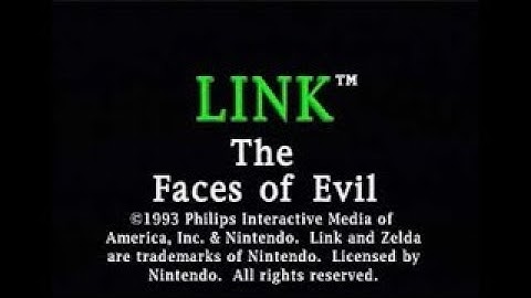 Link: The Faces of Evil (Part #2) (Philips CD-i) (Framemeister) (Full Play Through)