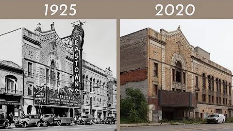 Old America, Detroit Then and Now - DayDayNews