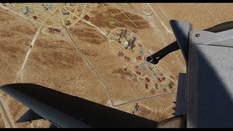 NTTR Nellis Quick and dirty CCIP MK-82 practice run on target T.66-22 (DCS A-10C II in VR)