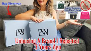 I Rejected Parisa Wang 3 Years Ago | Handbag Unboxing