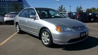 2003 Honda Civic Start up, Walkaround and Vehicle Tour