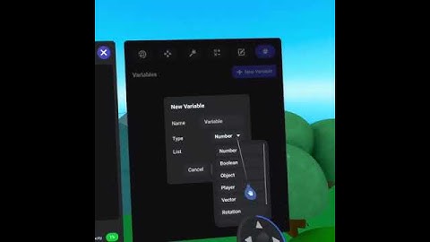 VARIABLES: Horizon Worlds