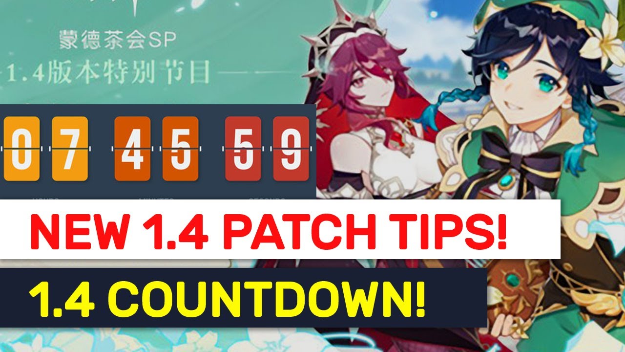 1 4 Maintenance Start Finish Countdown 7 Must Do Tips Genshin Impact Youtube