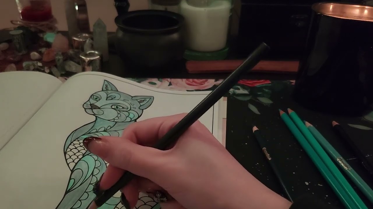 Relax and Color with Me 2 (Whisper ASMR)