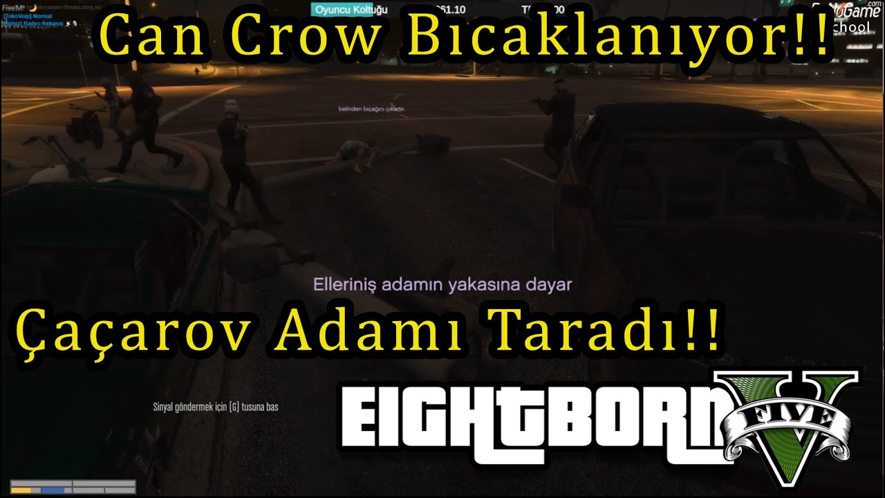 EightbornV Can Bıçaklanıyor!! - Çaçarov Can'ı Bıçaklayan Adamı Taradı!! - EightbornV Odisnos