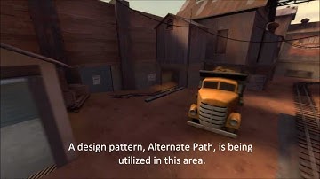 Multiplayer FPS Level Design Pattern (Alternate Paths example)