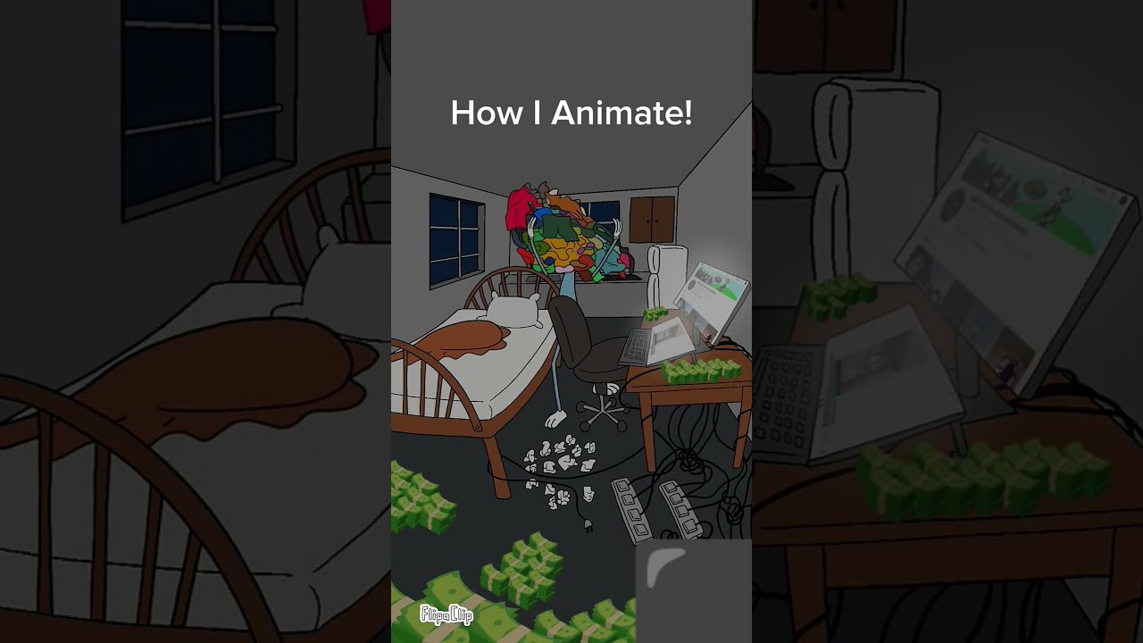 How I Animate Animation Animationmeme Funny Comedy Cartoon Flipaclip Animatin