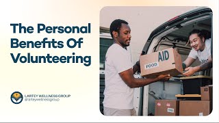 The Positive Effects of Volunteering on Mental Health