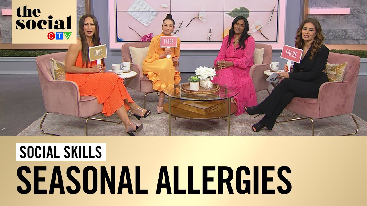 Clearing up seasonal allergies The Social YouTube