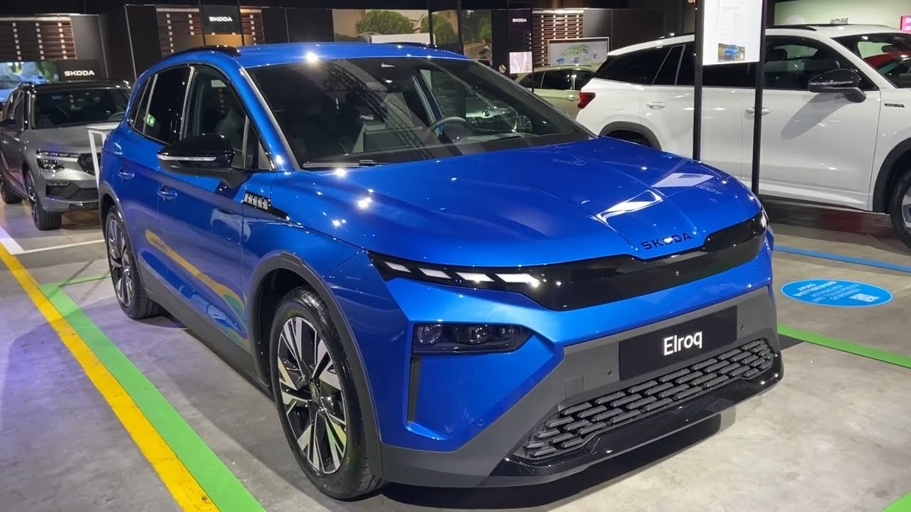 Skoda Elroq Sportline Interior And Exterior - Auto Zurich 2025